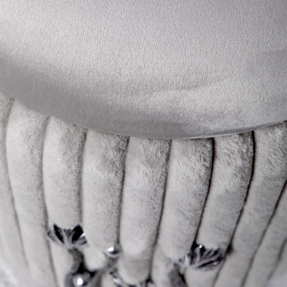 14082 Банкетка Терра Грасс Грей Античное Серебро BOGACHO 4627196590908 - Вид №2