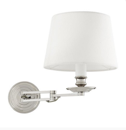 Бра Eclips от Eichholtz 108272 EICHHOLTZ EICHHOLTZ 059747 Белый;хром  - Вид №1