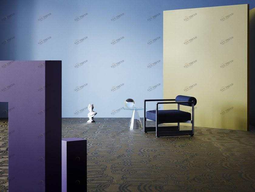 LIUNI Антистатический виниловый пол Bolon tatami sun-id-1354022