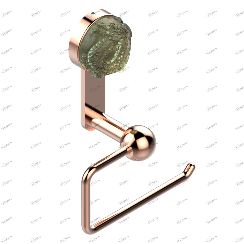 U5H-538A Бумагодержатель настенный без крышки Thg-paris Jade Dragon Розовое золото U5H-538A CAT.F