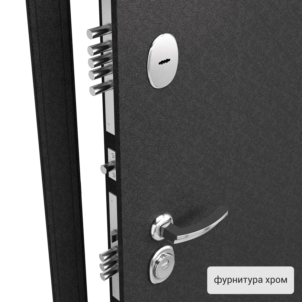 Дверь металлическая Контрол Леона, 880 мм, правая, цвет венге 82128353 STLM-2011130 TOREX  - Вид №1