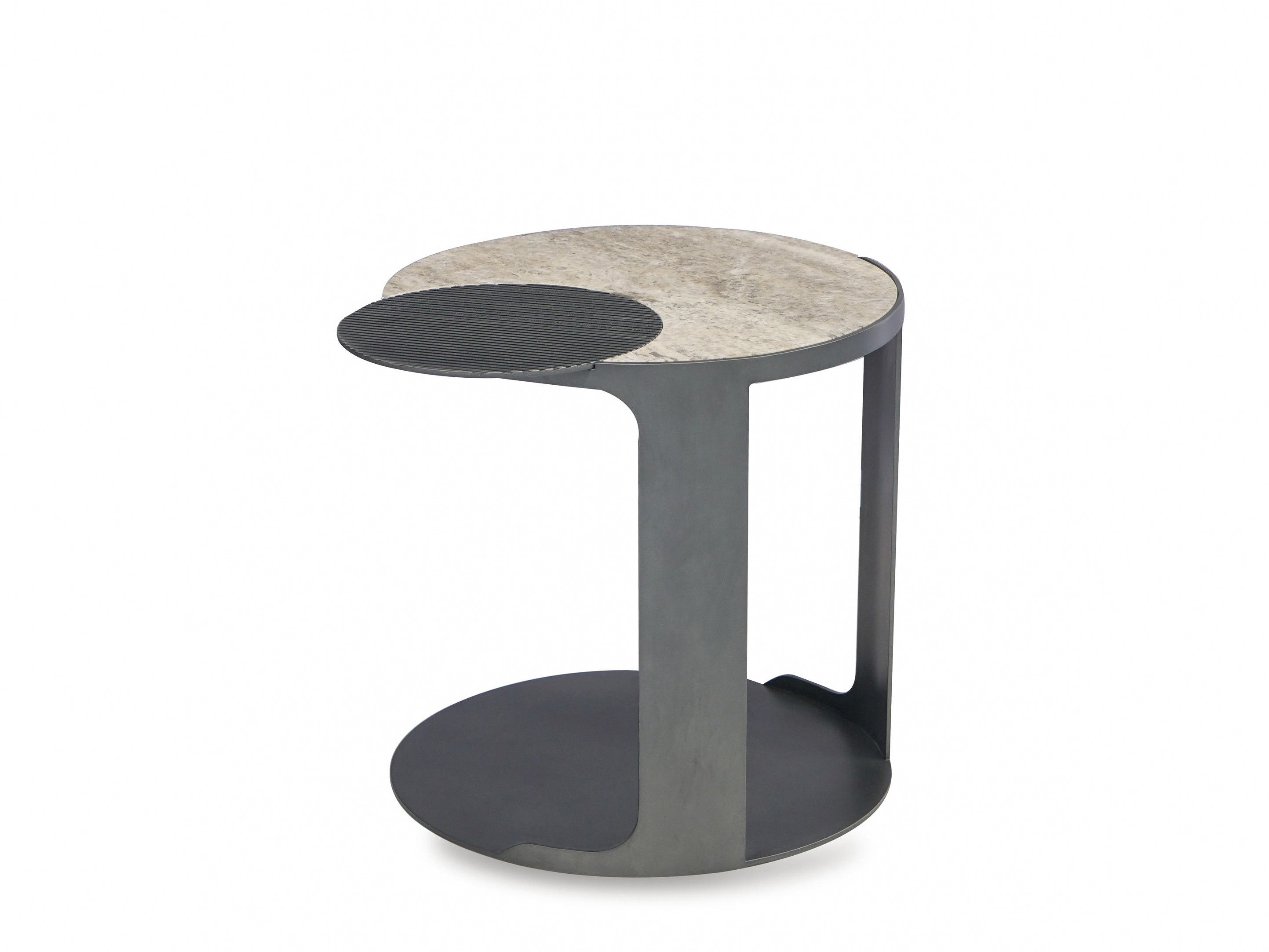 Круглый журнальный столик с отсеком для хранения Enne ARCH-00084725 - Вид №1