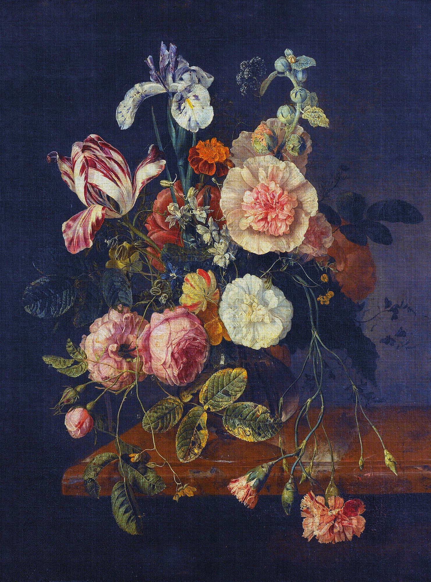 Цветочные узоры нетканые моющиеся огнезащитные обои Architects Paper Walls by Patel III ARCH-00067901 - Вид №3