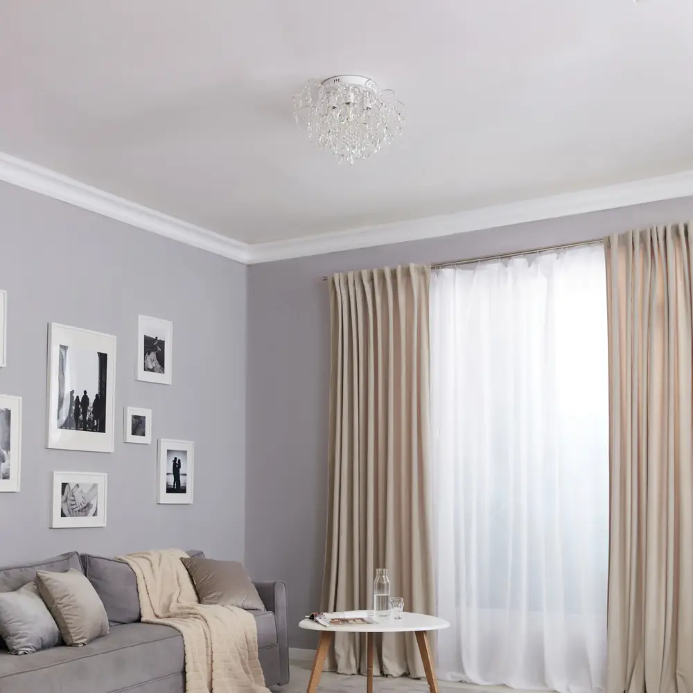 Люстра потолочная хрустальная Escada 1126/6, 6 ламп, 22 м², цвет белый STLM-2126789 - Вид №12