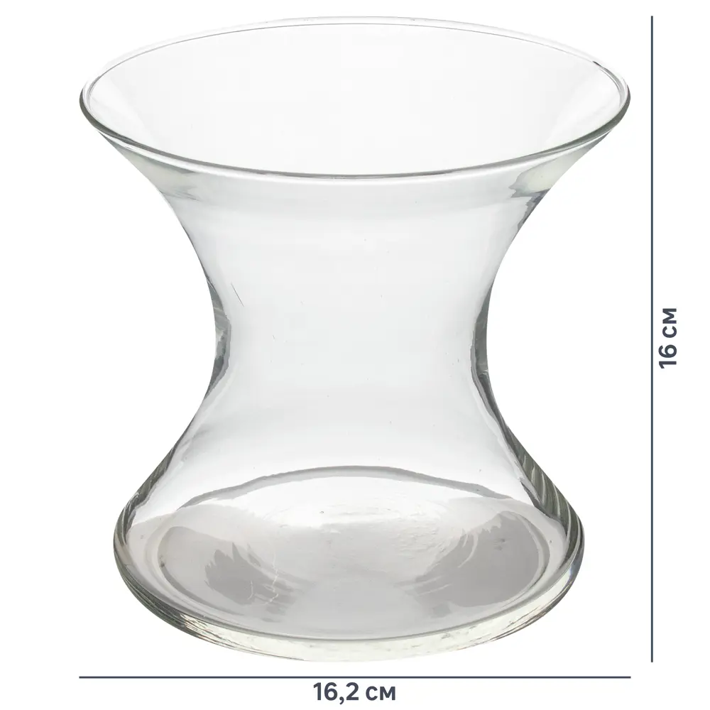 Ваза Santreyd «Келли 2» — прозрачная стеклянная для цветочных композиций 82223415 STLM-0022295 - Вид №4