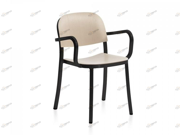 Emeco Стул из фанеры с подлокотниками 1 inch sun-id-1420268