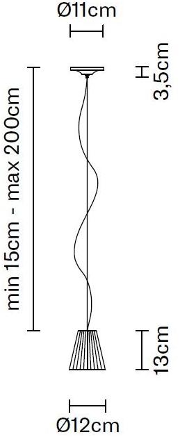 Fabbian Подвесной светильник из стекла Flow sun-id-1496088 - Вид №4