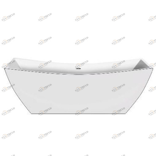 Ванна акриловая отдельностоящая White Star Lagard ISSA lgd-issa-ws