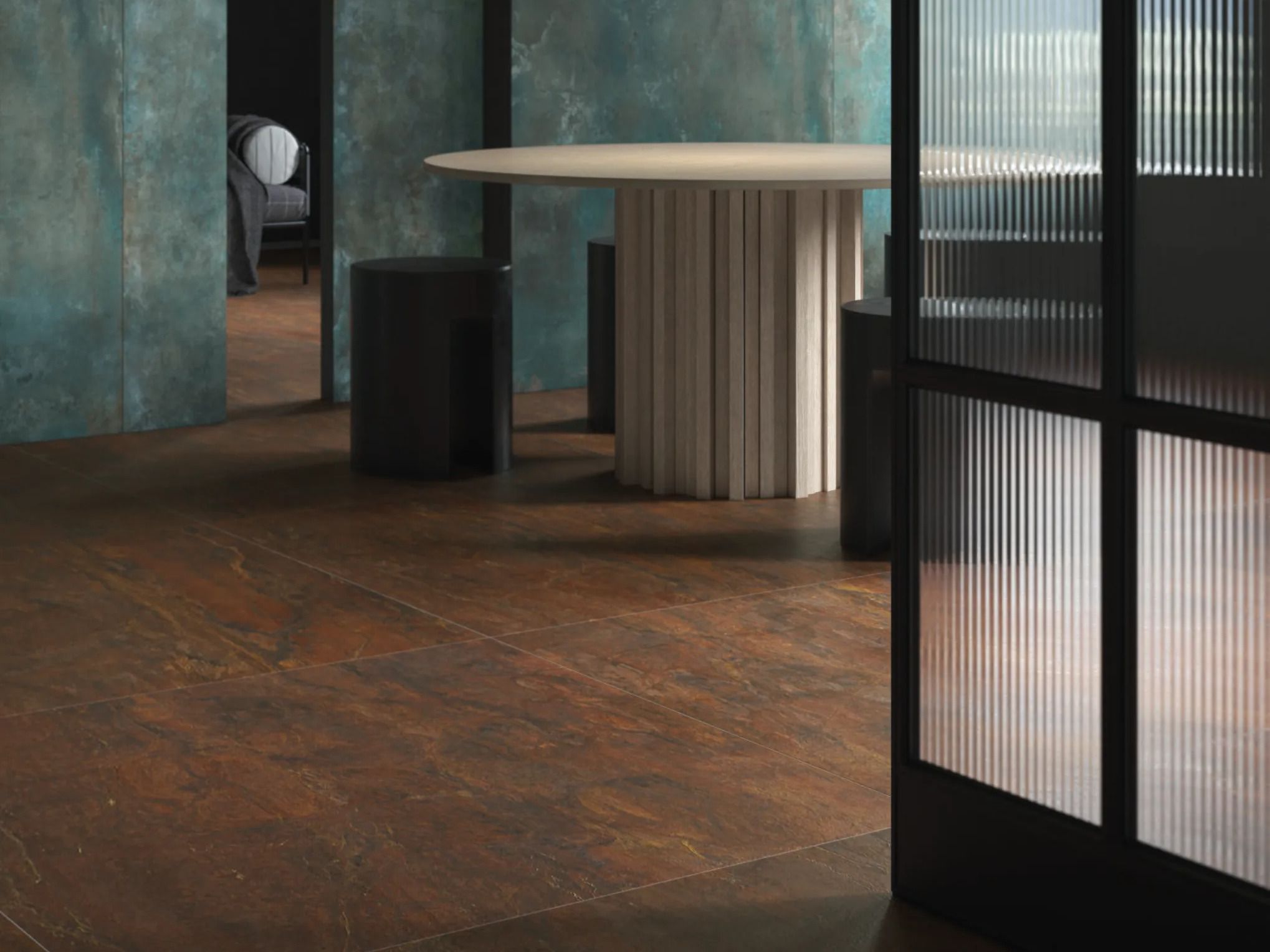 Напольное / керамогранит с металлическим эффектом IRIS Ceramica I-Floors ARCH-00004824