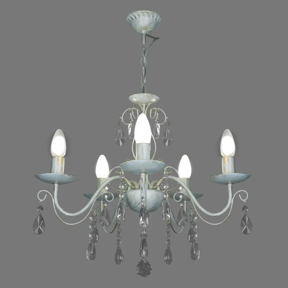 Люстра De Markt Аврора - классическая хрустальная подвесная для просторных помещений 18372822 STLM-0010558 - Вид №1