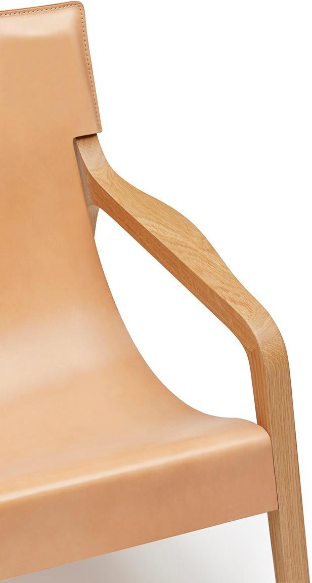 José Martínez Medina Кожаное кресло с подлокотниками Blacktone sun-id-1422864 - Вид №5