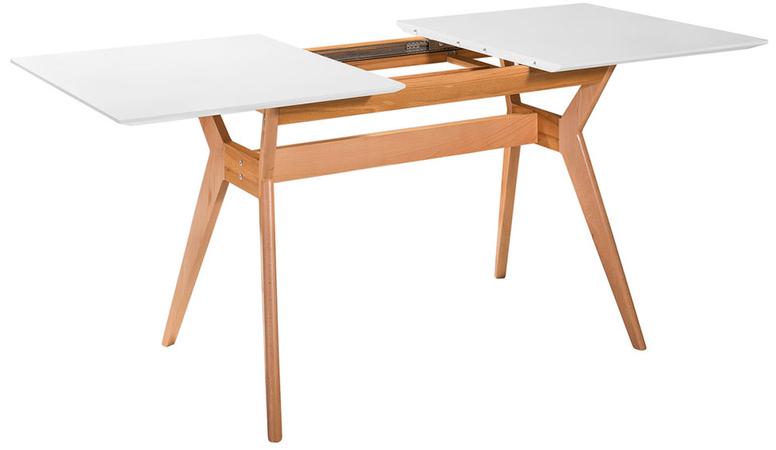 512 Стол раскладной Нарвик белая столешница, 140 см R-HOME 4003309H - Вид №1