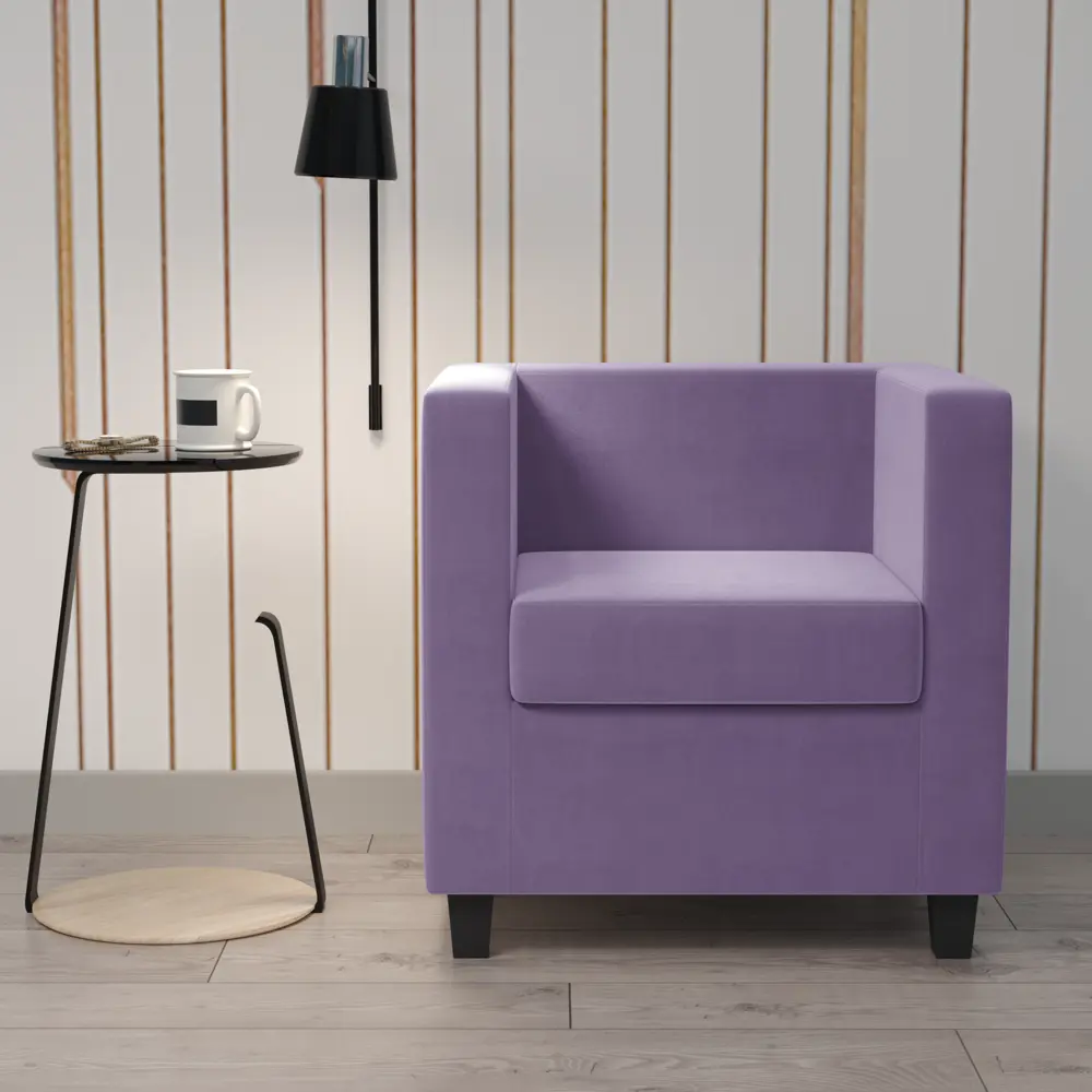 Кресло полиэстер Seasons Корса 73x65x73 см цвет сиреневый 85151539 STLM-2128758  - Вид №2