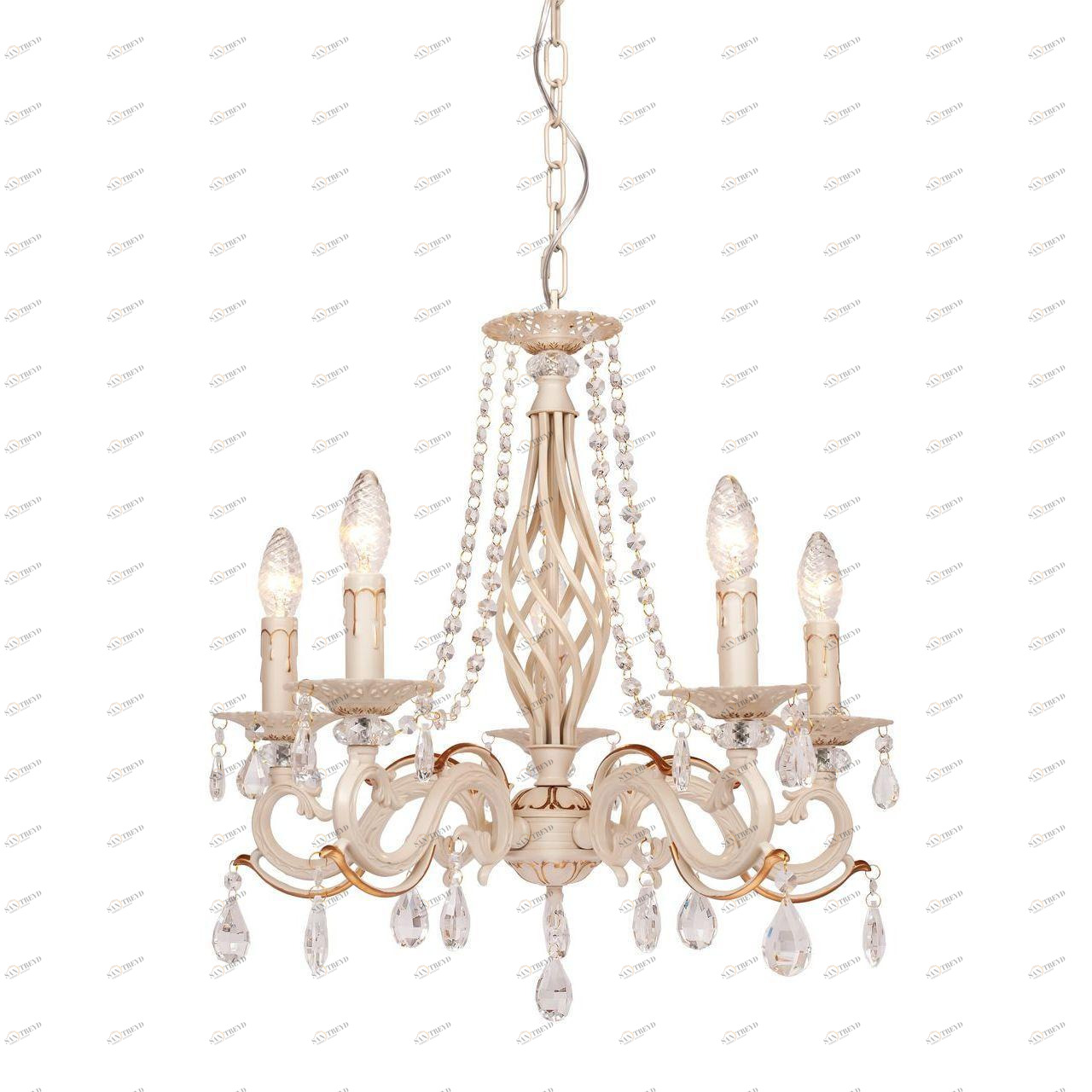 Подвесная люстра Silver Light Maria 516.51.5 SILVER LIGHT MARIA 186004 Бежевый