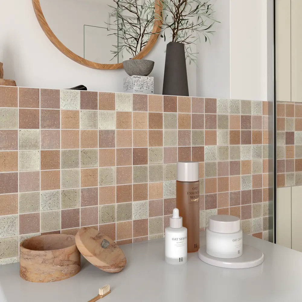 Мозаика керамическая Artens Metropoly 30x30 см цвет коричневый, 20 шт STLM-2192280 - Вид №2