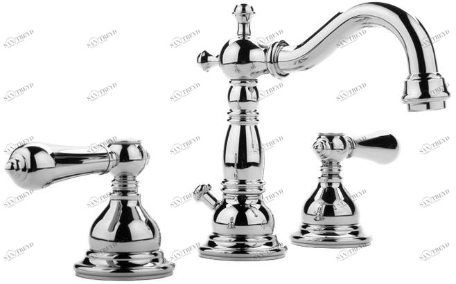 GRAFF Смеситель для раковины на 3 отверстия Canterbury 2375100