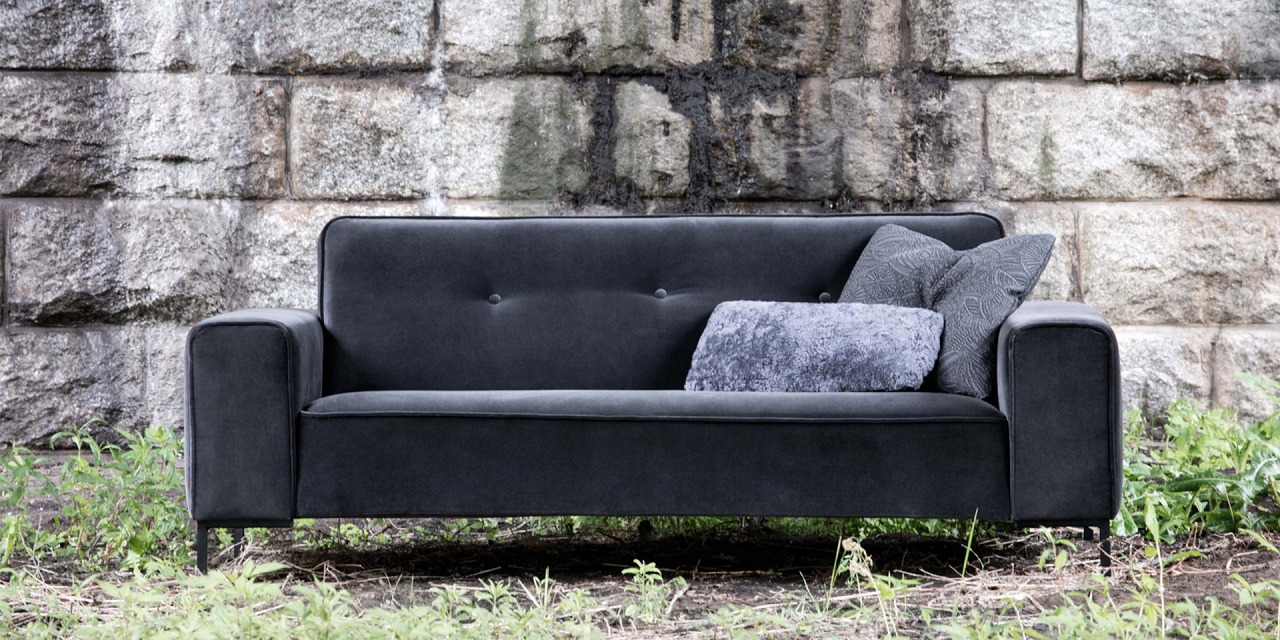 Диван Ville двухместный прямой светло-серый SITS VILLE 192417 Серый  - Вид №7