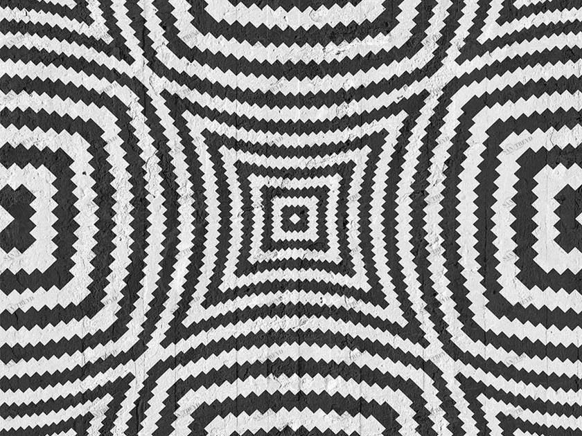 Mineheart Однополосные оптические обои на флизелиновой бумаге Geometric sun-id-1391990