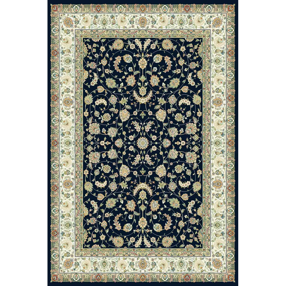 Ковер вискоза Hermitage 14295/3161 67x105 см цвет синий RAGOLLE STLM-2069196