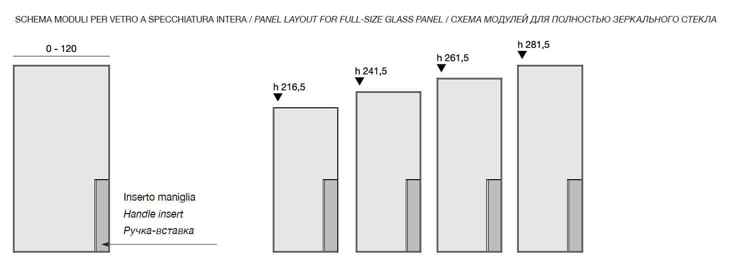 Стеклянная дверь Longhi Алюминиевые шикарные двери ARCH-00064230 - Вид №8