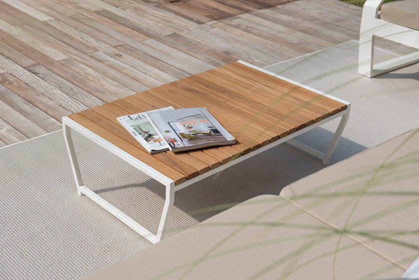 Lgtek Низкий прямоугольный журнальный столик Oplà sun-id-1471017 - Вид №1