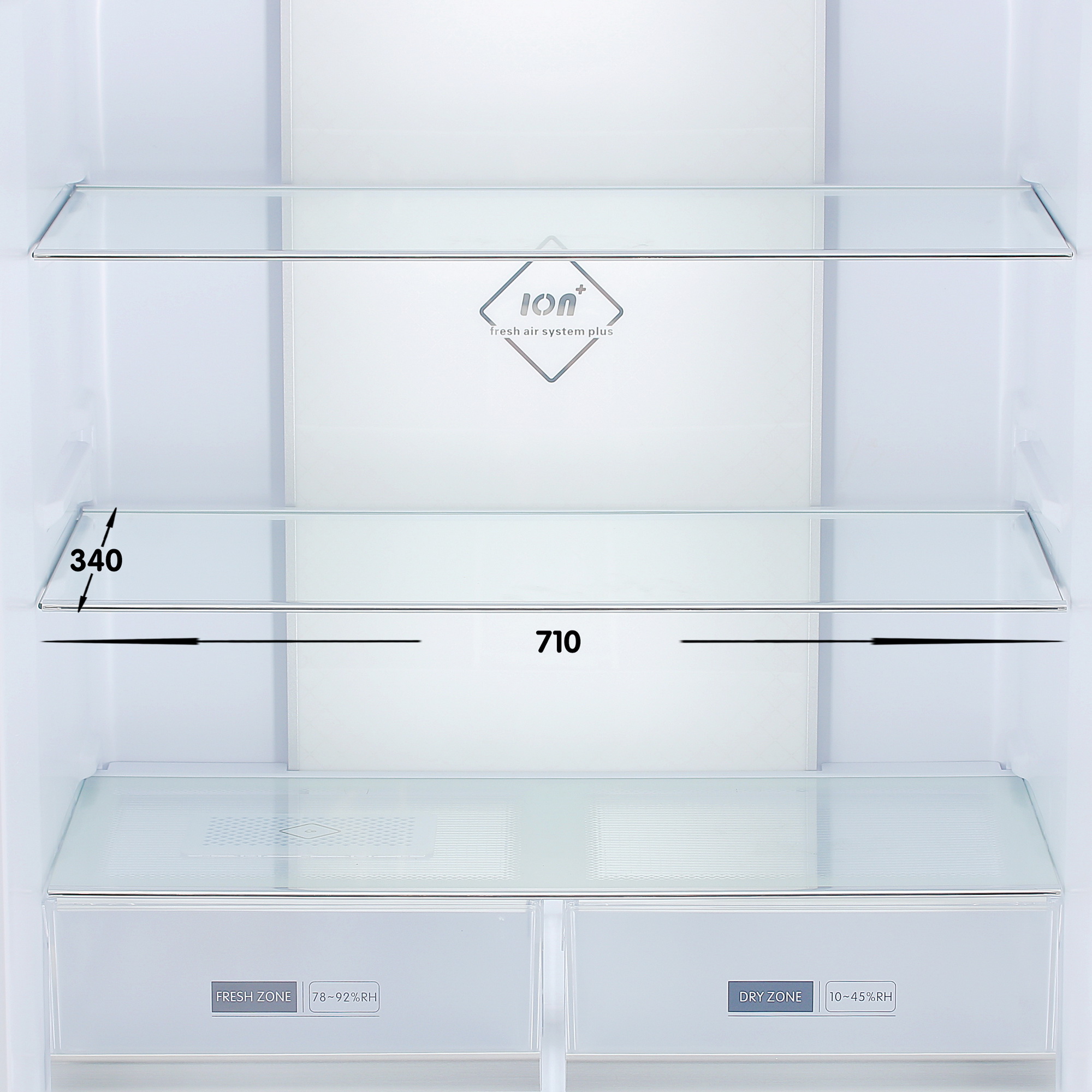 5426529 Холодильник многодверный   DEXP MCr4-43AKA серебристый STDN-0128304 - Вид №8