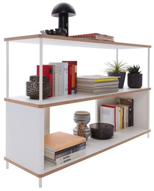 Müller Small Living Модульный открытый книжный шкаф из фанеры sun-id-1475384 - Вид №11