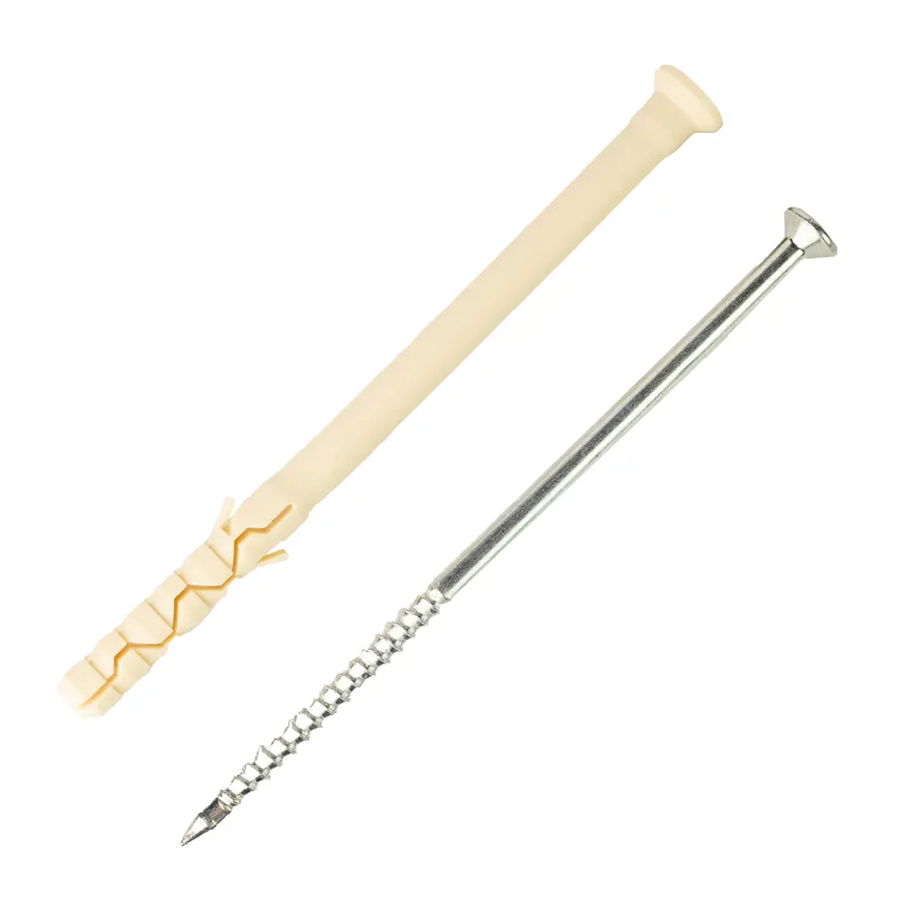 Дюбель-гвоздь потайной Европартнер для надежного монтажа 8×100 мм 89383282 STLM-1406358