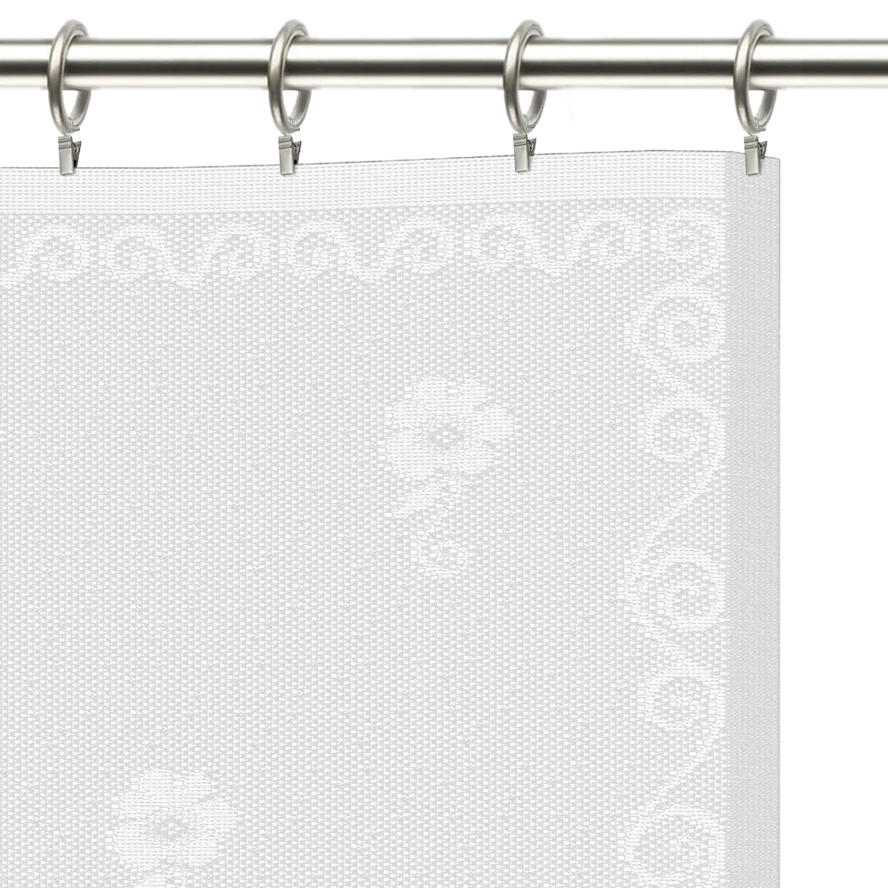 Santreyd - Жаккардовая штора для кухни с цветочным узором 170х140 см 13213080 STLM-0002945 - Вид №4