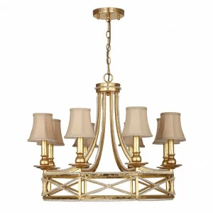 Подвесная люстра Favourite Marquise 1922-8P FAVOURITE ДИЗАЙНЕРСКИЕ, MARQUISE GOLD 057164 Бежевый