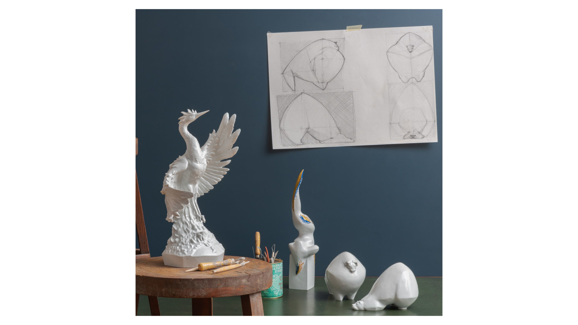 10669582 Meissen Фигурка Meissen "Бык" 16см п/к Фарфор Животные - Вид №4