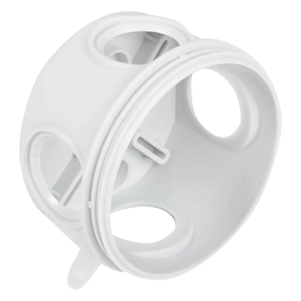 Распределительная коробка открытая TDM D65x40 мм 4 ввода IP54 цвет серый STLM-2066615 - Вид №1