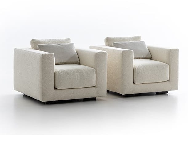 Съемное тканевое кресло с подлокотниками MOROSO Salon Nana ARCH-00106177