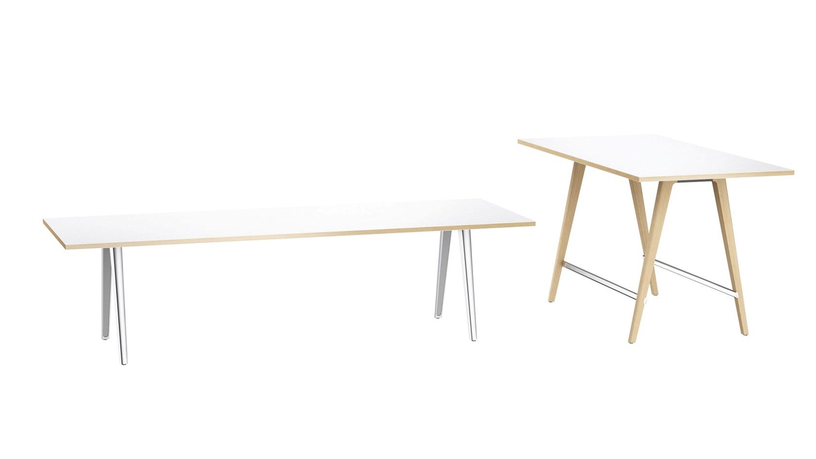 Высокий прямоугольный стол для совещаний THONET 1500 ARCH-00079740 - Вид №6