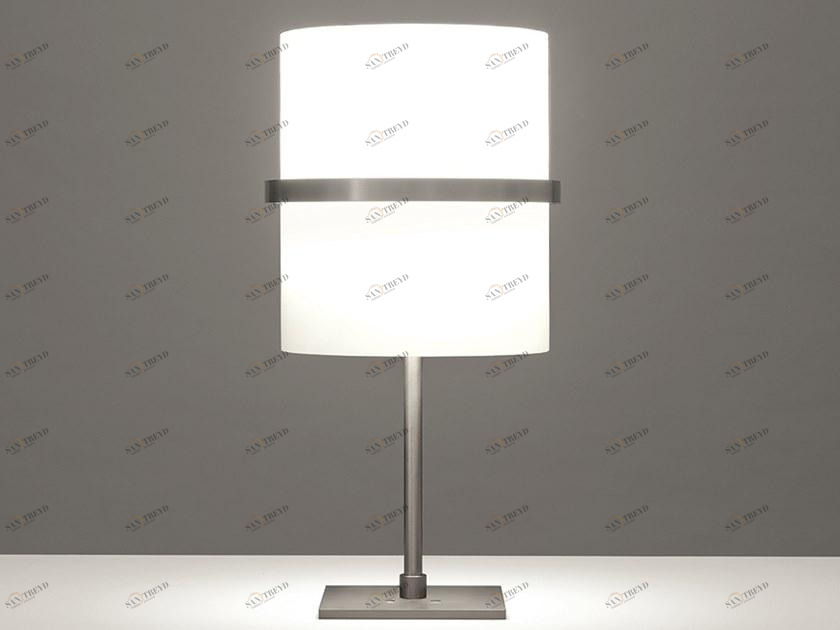 Firmamento Milano Светодиодная настольная лампа из алюминия и стекла Boa Cg-033tm-ni