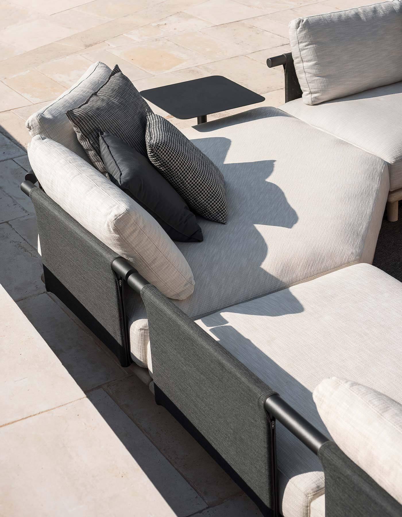 Угловой садовый диван в Batyline® RODA ARCH-00096968 - Вид №1