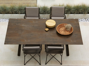 Прямоугольный садовый стол HPL