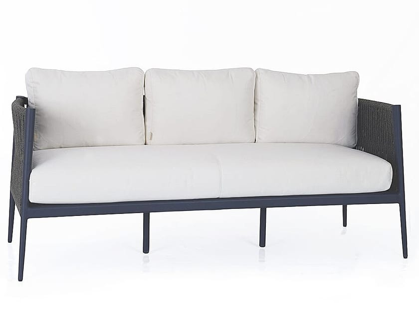 3-местный тканевый съемный садовый диван Unopiù свет ARCH-00133819