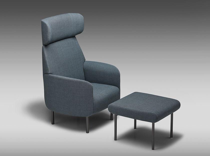 mminterier Кресло из ткани с высокой спинкой Nona sun-id-1393089 - Вид №2