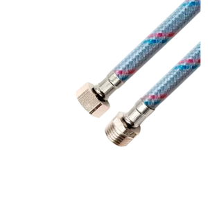 Гибкая подводка для воды Vaxt 1/2" гайка-штуцер 50 см