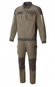 4974814 Костюм  NEW серый хаки графит STATUS  Летняя спецодежда  размер 48-50/170-176