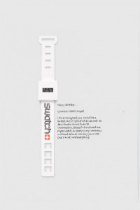 SK PAPERWATCH1 Часы для настоящих художников Suck UK