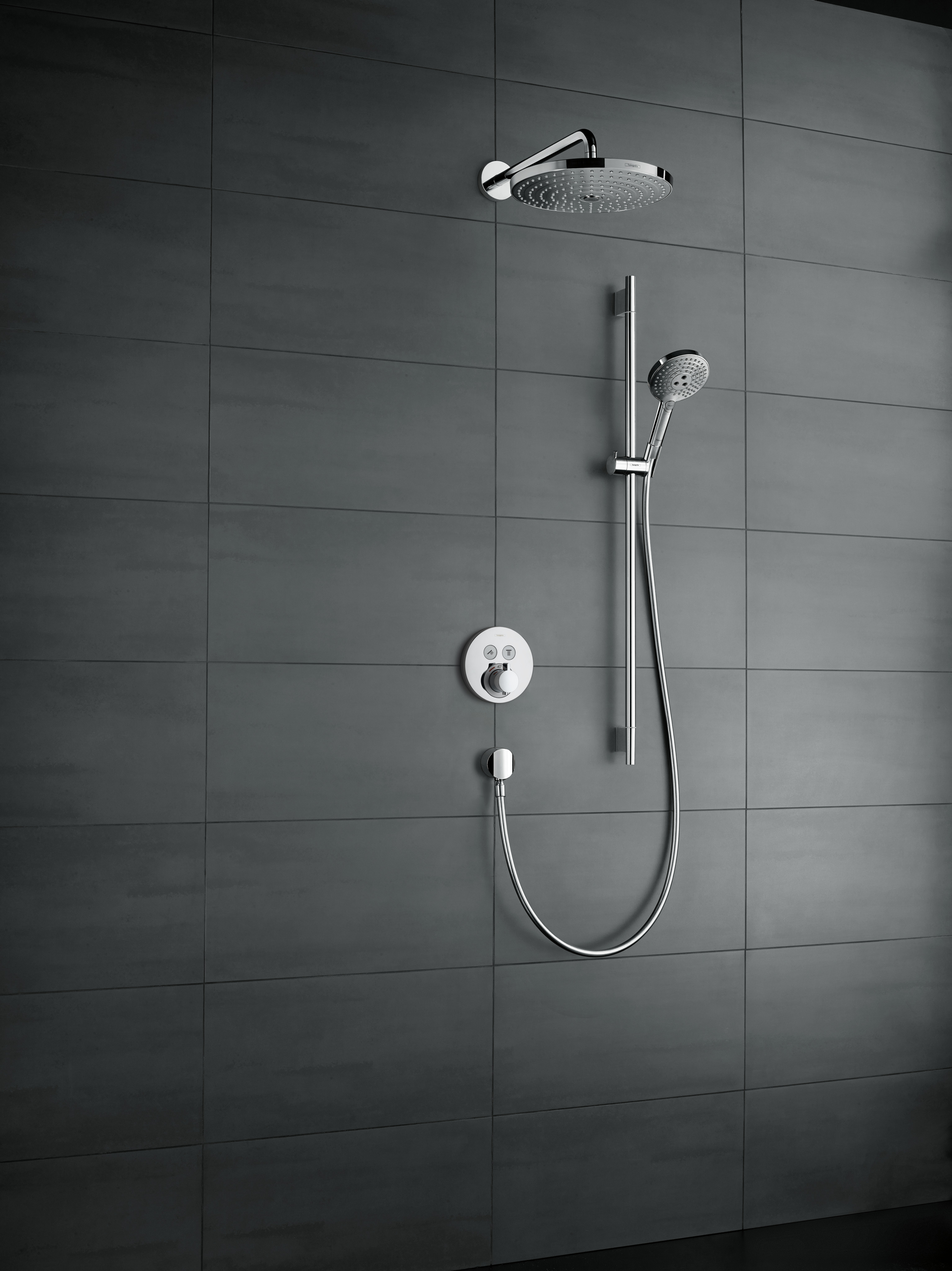 15748000 ShowerSelect S Смеситель для скрытого монтажа, 2 функции Hansgrohe  - Вид №2