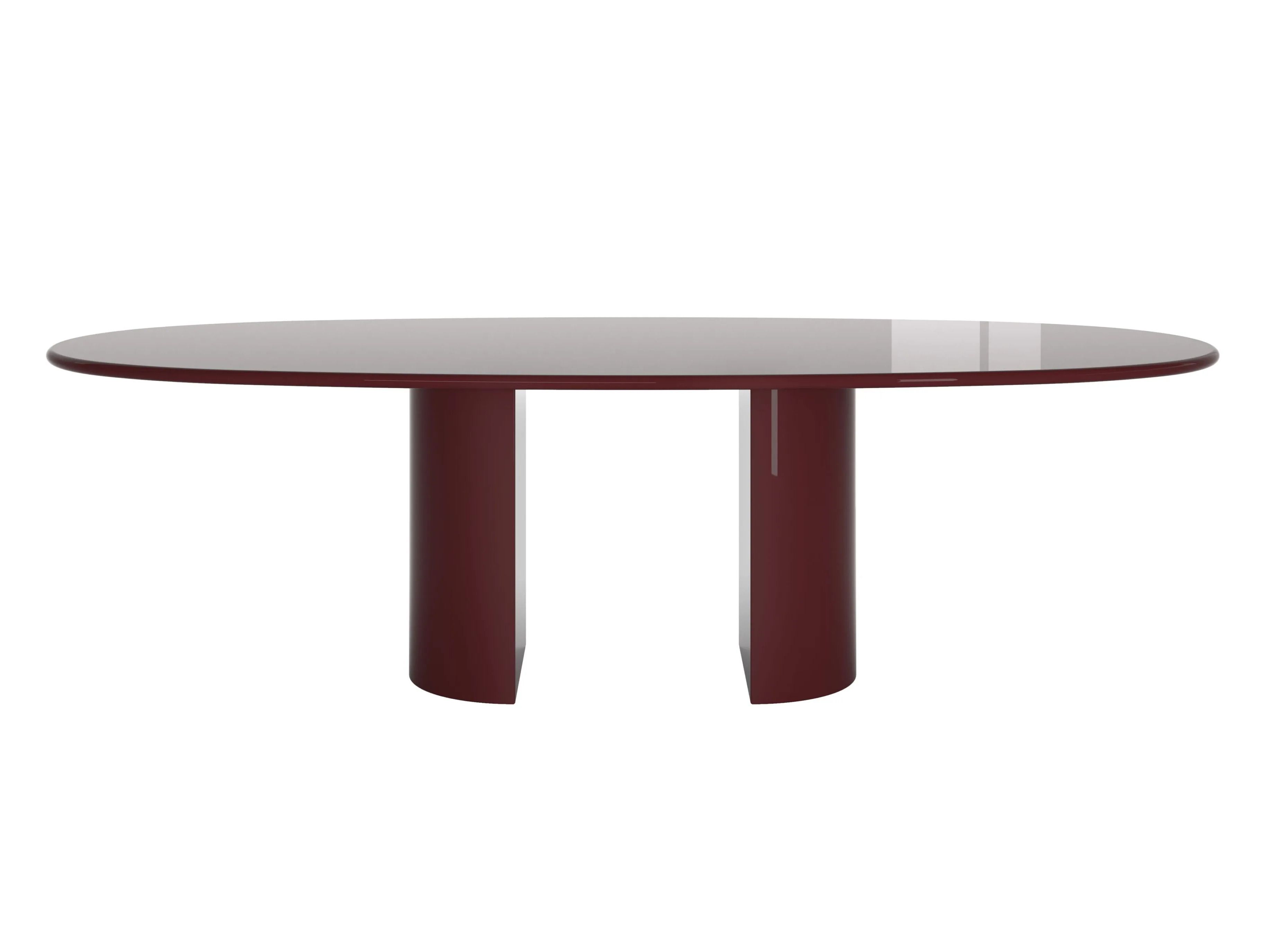 Деревянный овальный стол CAPPELLINI DOLMEN COLOR ARCH-00014036