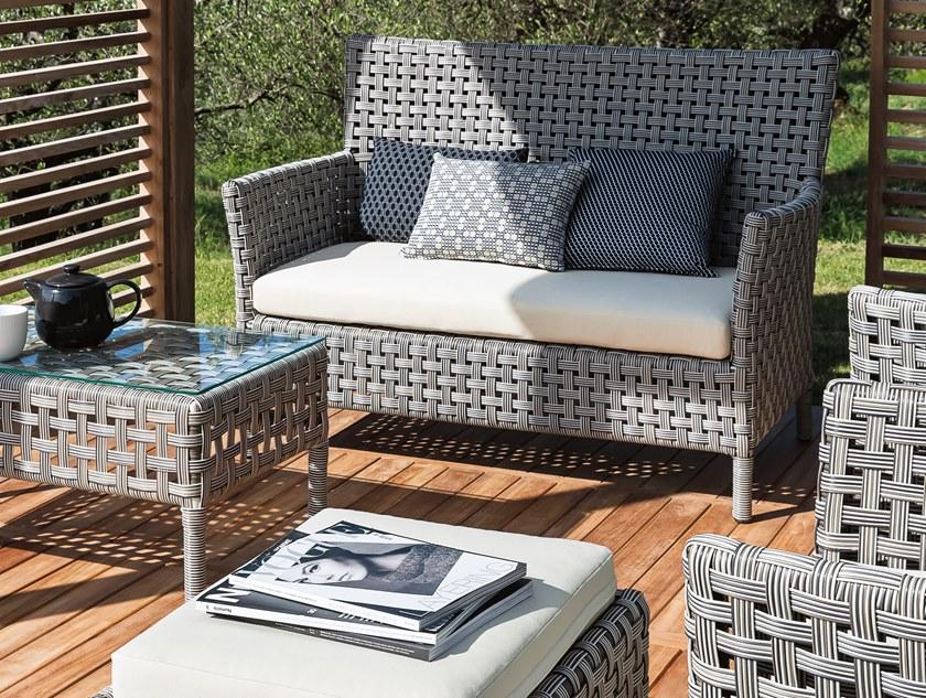 Il Giardino di Legno Прямоугольный садовый пуф из синтетического волокна Argali 4429 - Вид №1