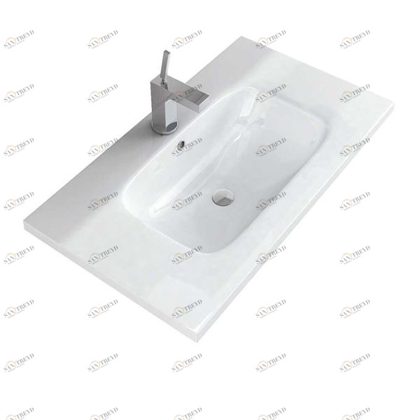 0120087 Накладная раковина под столешницу  овальная Avila Dos 