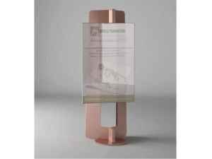 Односторонний самонесущий Тотем из оцинкованного листа