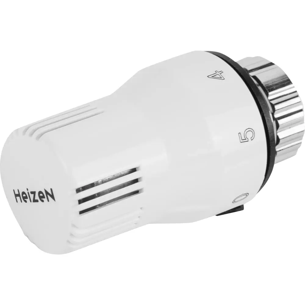 84988478 Термостатическая головка жидкостная Heizen TW-3 клипсовое крепление белая STLM-0057517  - Вид №2