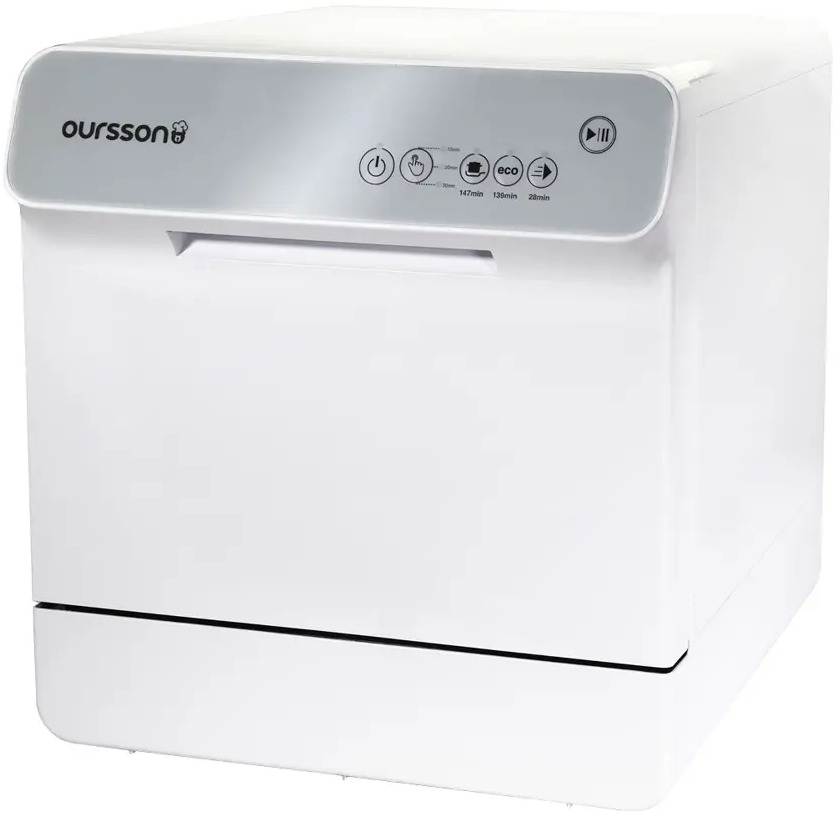 90351224 Посудомоечная машина Oursson DW4002TD 41 см 4 программы цвет белый STLM-0860372