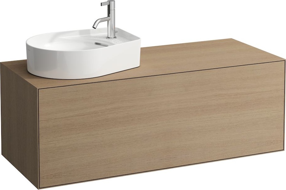 H8122817571121 Раковина-чаша, с полочкой и местом для смесителя LAUFEN PRO - Вид №1